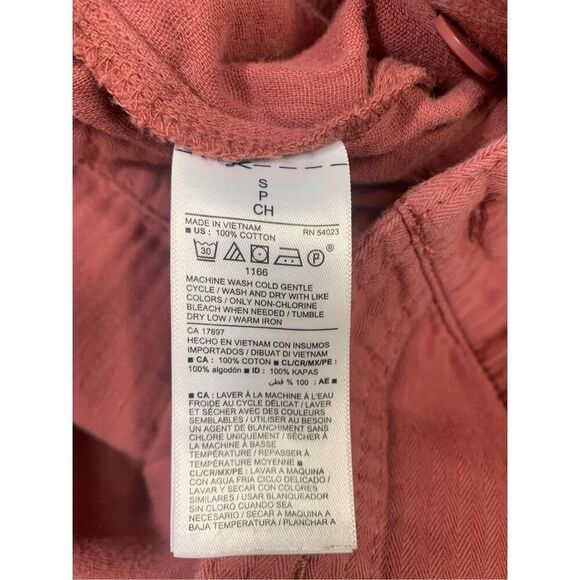 OLD NAVY Women’s  utility jumpsuit collar short sleeve cedarwood Small - Picture 6 of 10